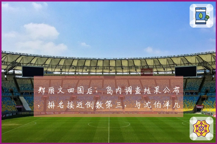 郑丽文回国后，岛内调查结果公布，排名接近倒数第三，与沈伯洋几近相同？